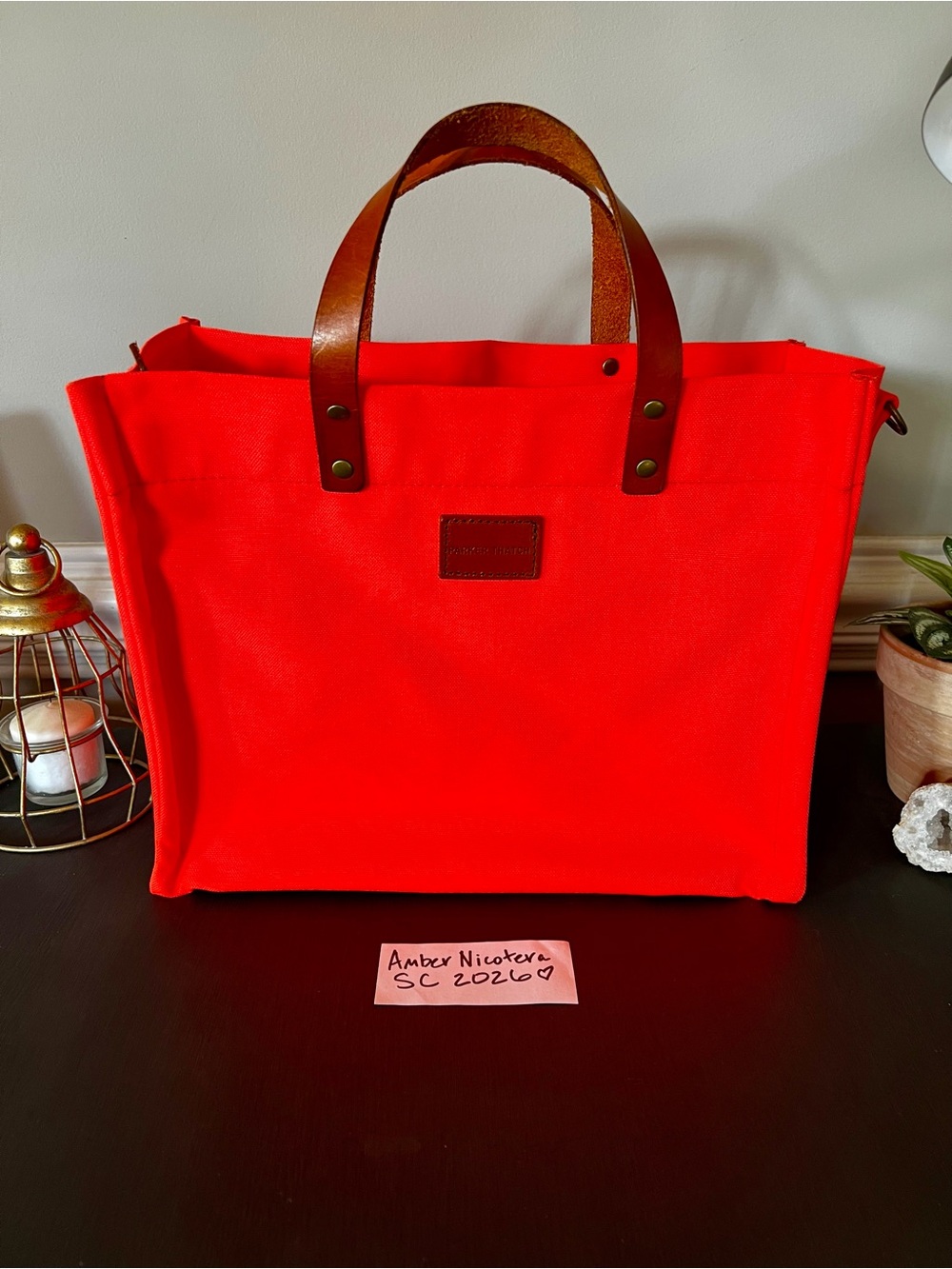 🚫SOLD🚫Parker Thatch Med Mimi Orange - Picture 5 of 11